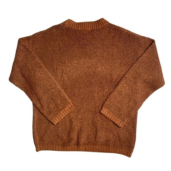 Treasure & Bond Rust Sequoia Long Sleeve Crewneck Sweater XS - Picture 8 of 9